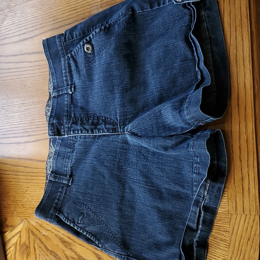 High Waited Jean Shorts
